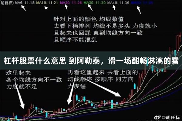 杠杆股票什么意思 到阿勒泰，滑一场酣畅淋漓的雪