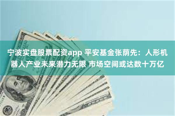 宁波实盘股票配资app 平安基金张荫先：人形机器人产业未来潜力无限 市场空间或达数十万亿