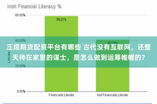 正规期货配资平台有哪些 古代没有互联网，还整天待在家里的谋士，是怎么做到运筹帷幄的？
