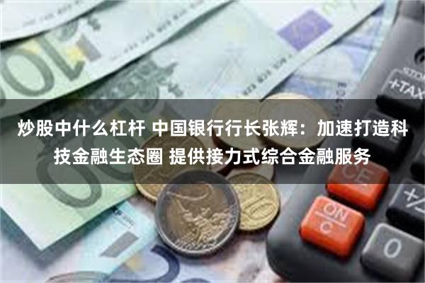 炒股中什么杠杆 中国银行行长张辉：加速打造科技金融生态圈 提供接力式综合金融服务