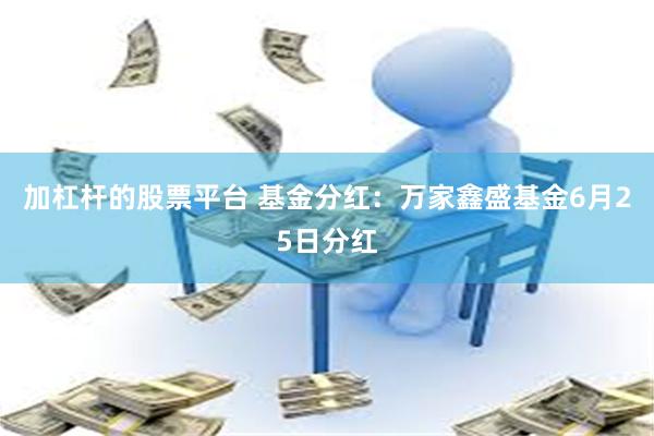 加杠杆的股票平台 基金分红：万家鑫盛基金6月25日分红
