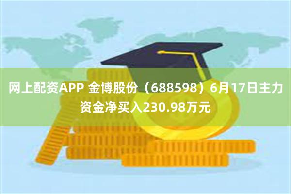 网上配资APP 金博股份（688598）6月17日主力资金净买入230.98万元