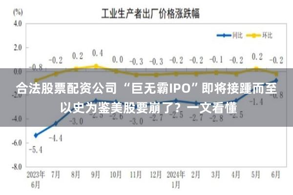 合法股票配资公司 “巨无霸IPO”即将接踵而至 以史为鉴美股要崩了？一文看懂