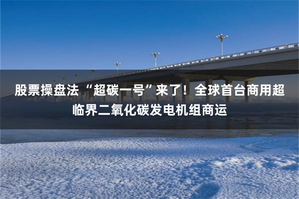 股票操盘法 “超碳一号”来了！全球首台商用超临界二氧化碳发电机组商运