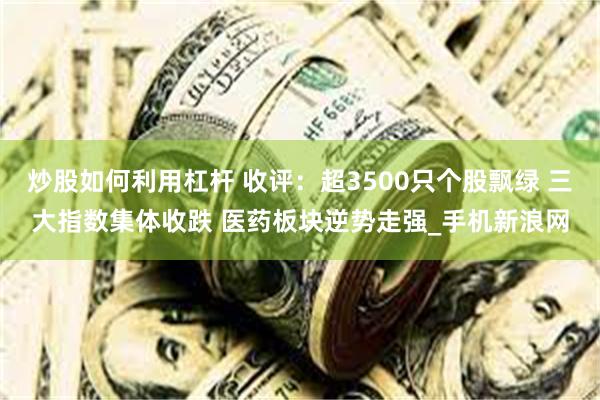 炒股如何利用杠杆 收评：超3500只个股飘绿 三大指数集体收跌 医药板块逆势走强_手机新浪网