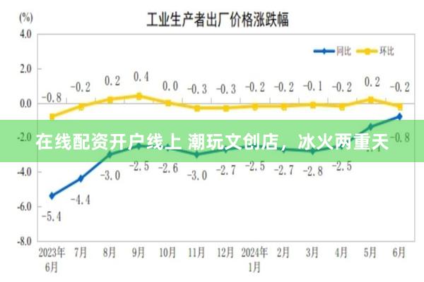 在线配资开户线上 潮玩文创店，冰火两重天