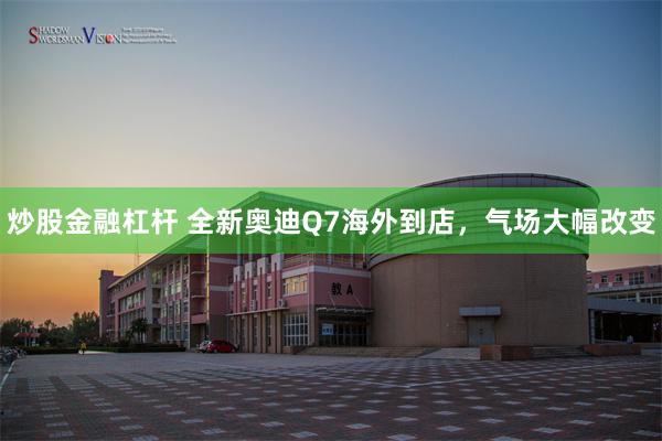 炒股金融杠杆 全新奥迪Q7海外到店，气场大幅改变