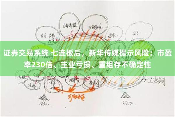证券交易系统 七连板后，新华传媒提示风险：市盈率230倍、主业亏损、重组存不确定性