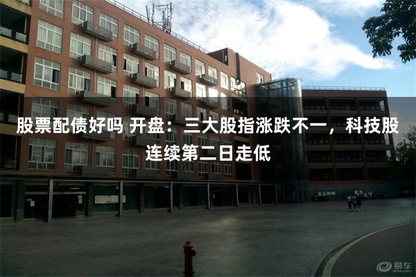股票配债好吗 开盘：三大股指涨跌不一，科技股连续第二日走低